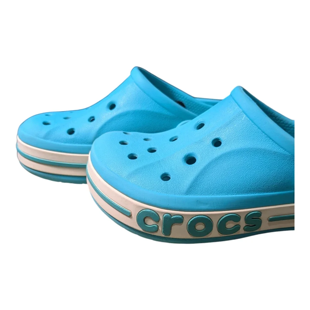 Crocs Kids Shoes Teal Size 13